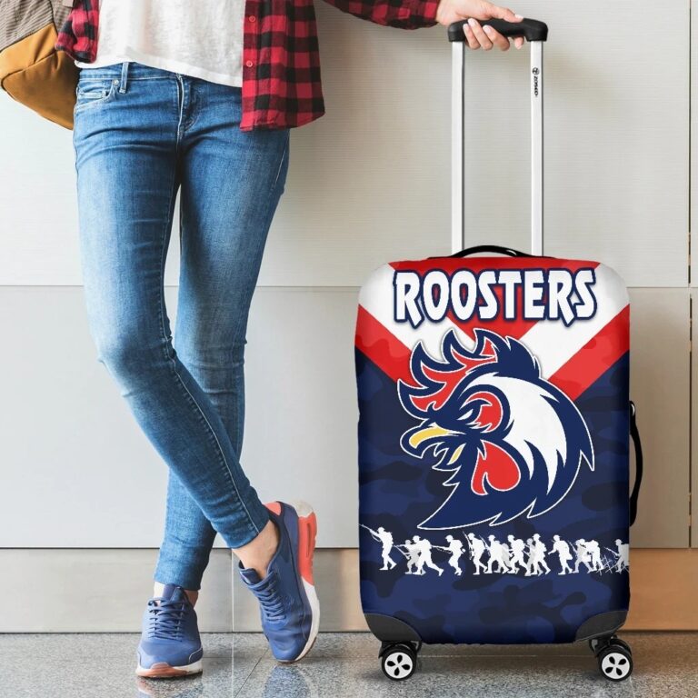 NRL Sydney Luggage Covers Roosters Anzac Style K8