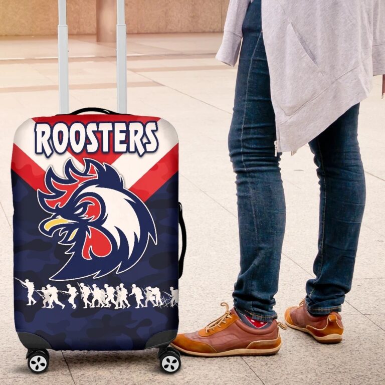 NRL Sydney Luggage Covers Roosters Anzac Style K8