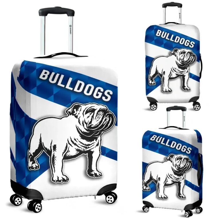 NRL Bulldogs Luggage Covers Sporty Style K8