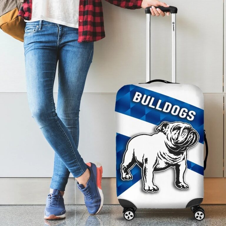 NRL Bulldogs Luggage Covers Sporty Style K8