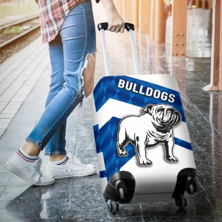 NRL Bulldogs Luggage Covers Sporty Style K8