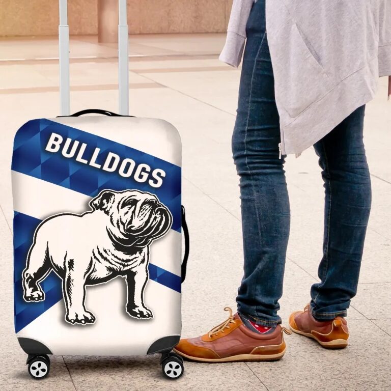NRL Bulldogs Luggage Covers Sporty Style K8