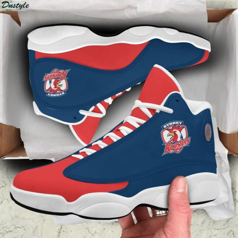 NRL Sydney Roosters Red Blue Air Jordan 13 Shoes