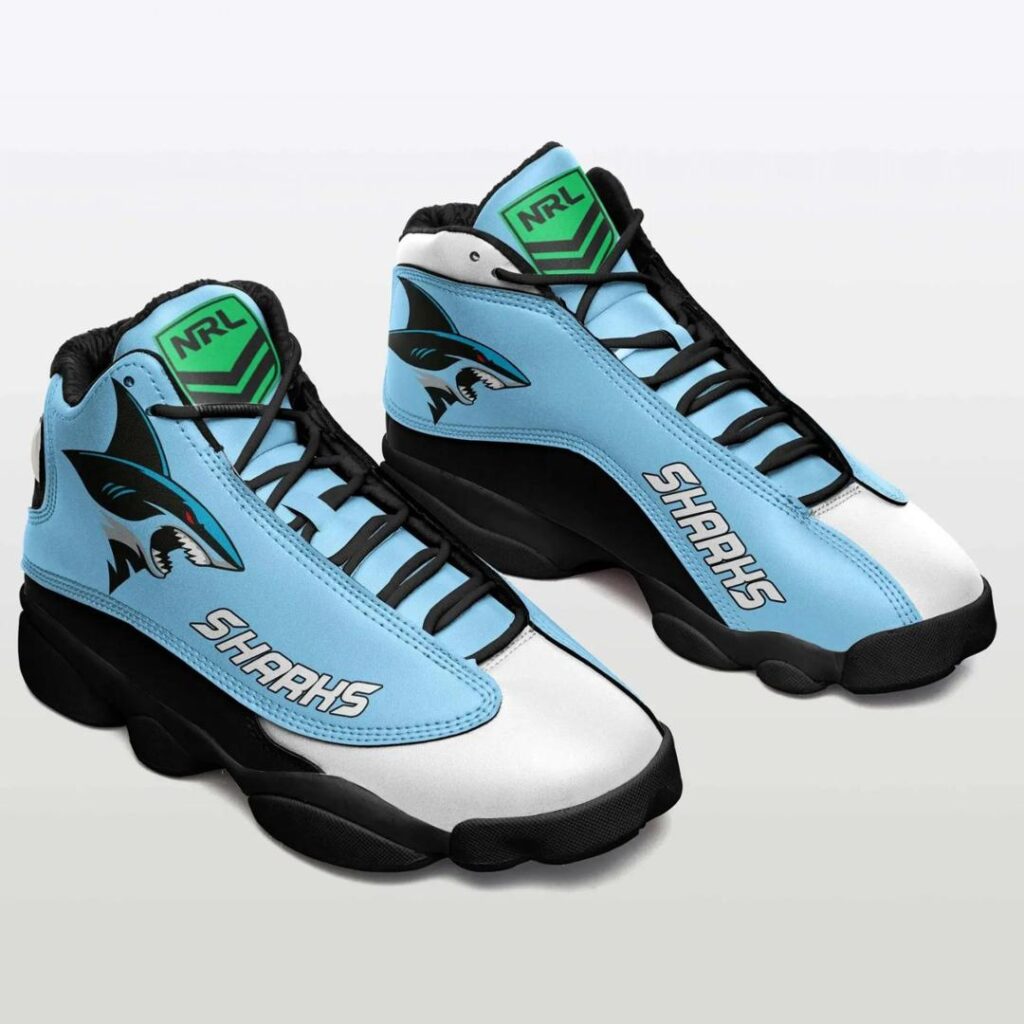 NRL Cronulla-Sutherland Sharks Air Jordan 13 Shoes