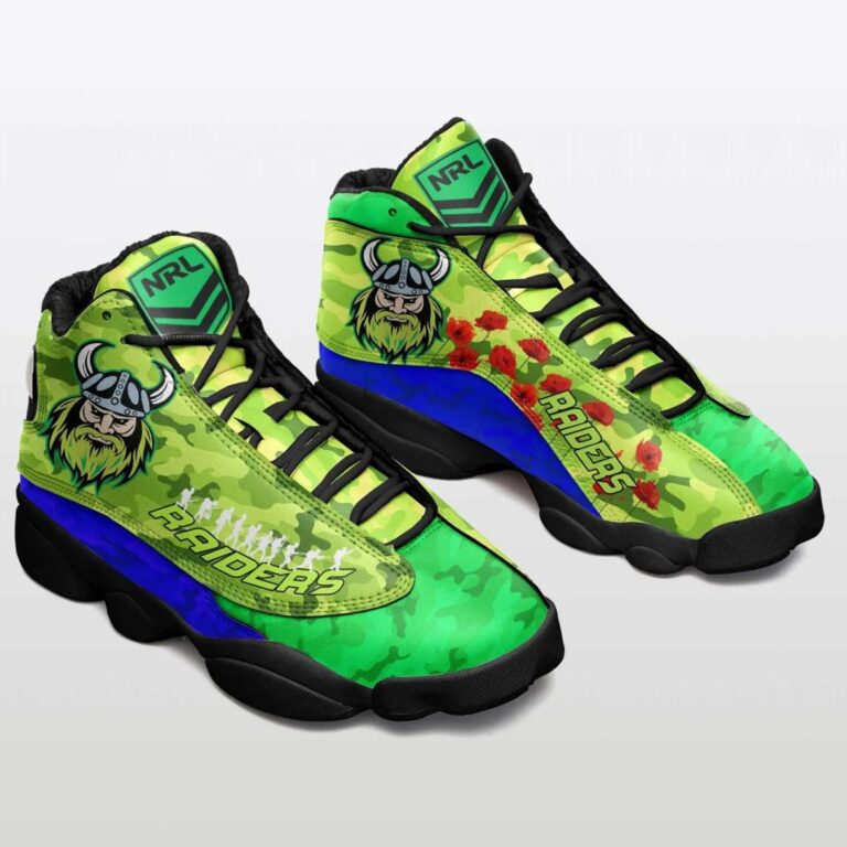 NRL Canberra Raiders Anzac Day Air Jordan 13 Shoes