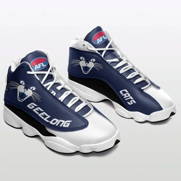AFL Geelong Cats Navy Air Jordan 13 Shoes
