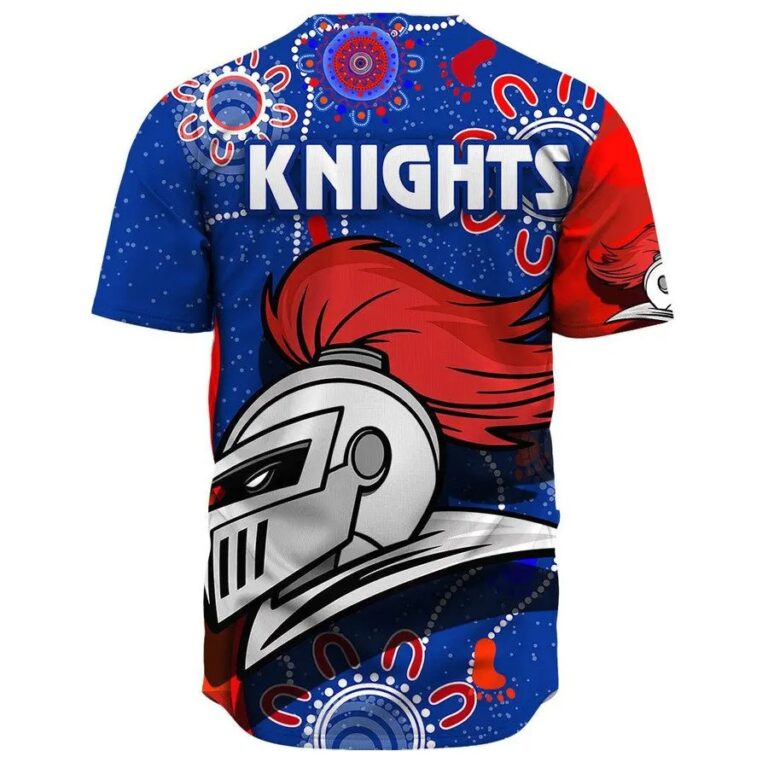 NRL Newcastle Knights Aboriginial Baseball Jersey