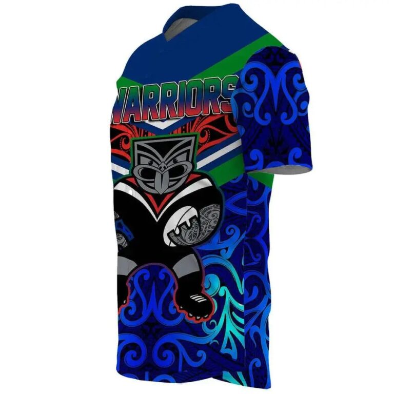NRL New Zealand Warriors Aboriginal Tattoo Baseball Jersey