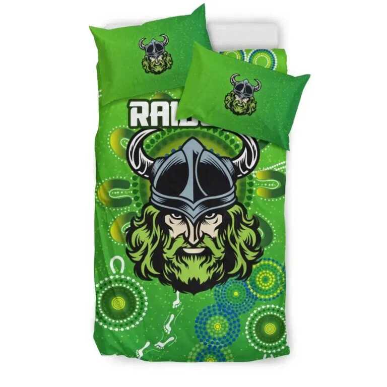 NRL Canberra Raiders Indigenous Country Style Bedding Duvet Cover + 1|2 Pillow Cases