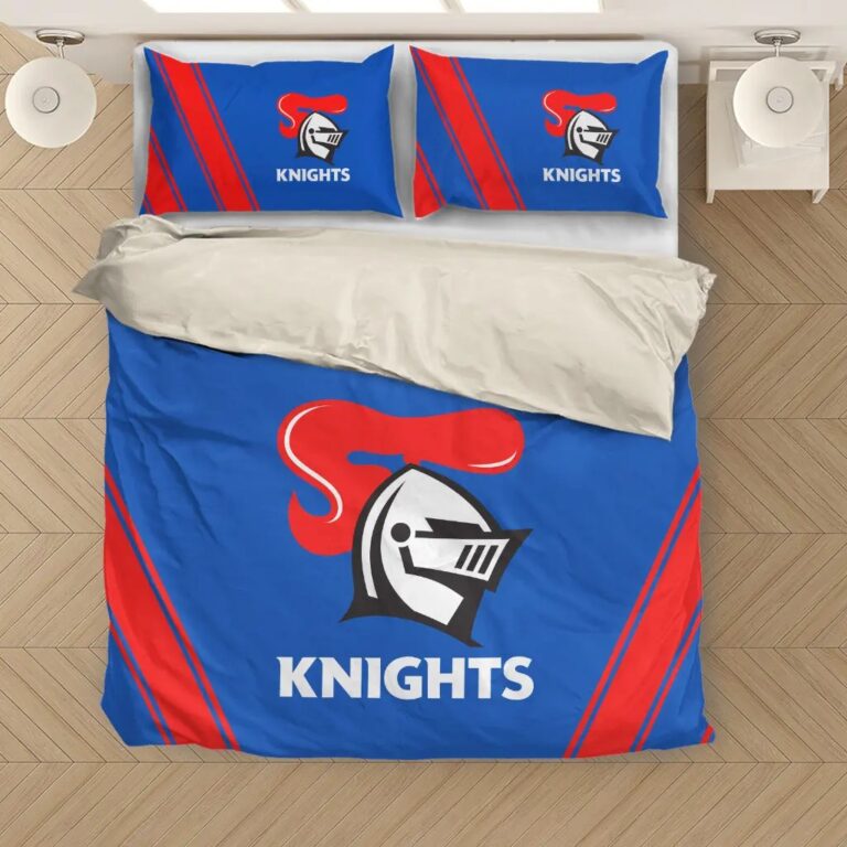 NRL Newcastle Knights Bedding Duvet Cover + 1|2 Pillow Cases