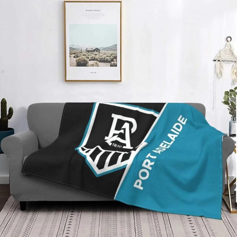 AFL Port Adelaide Power Fleece Blanket V1