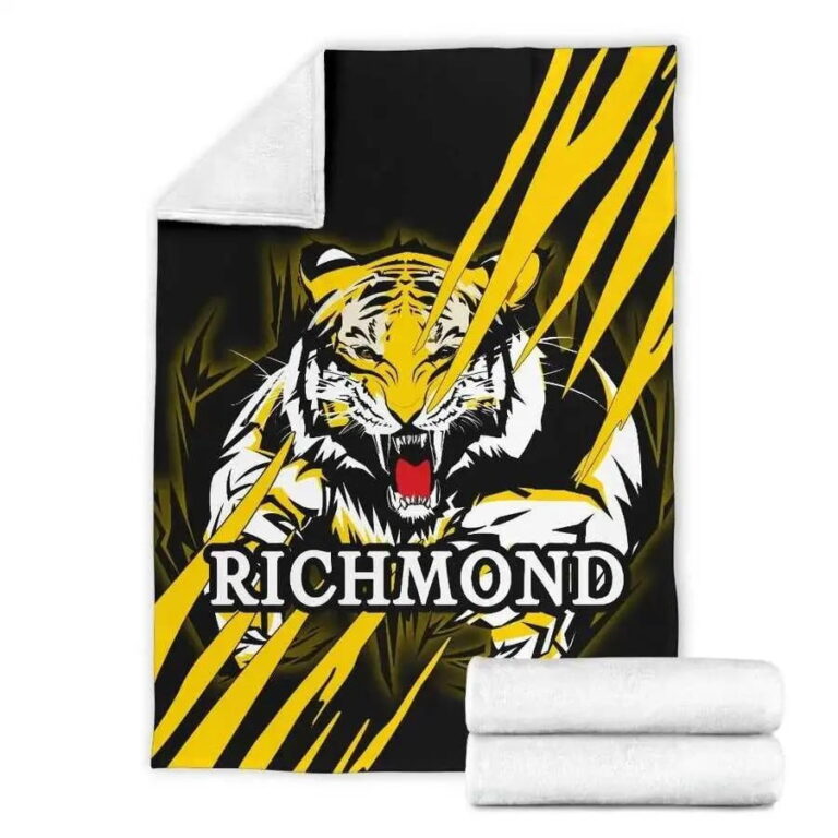 AFL Richmond Tigers Fleece Blanket