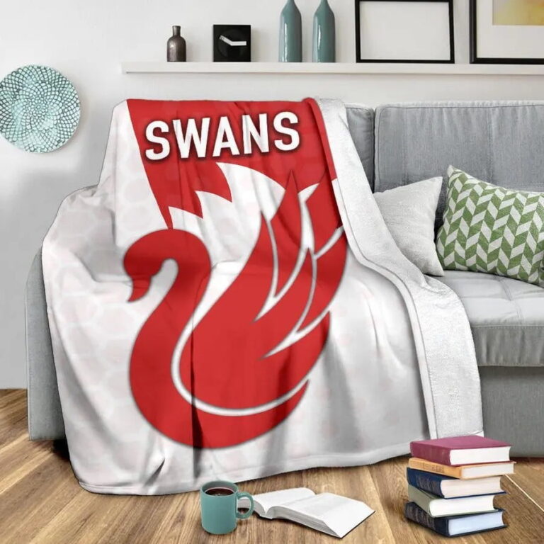 AFL Sydney Swans Fleece Blanket V2