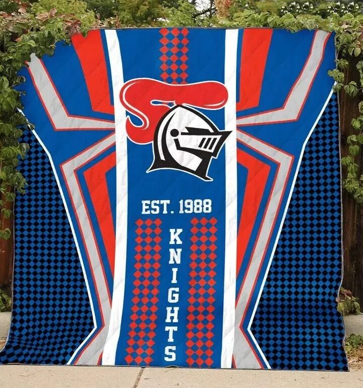 NRL Newcastle Knights EST 1988 Fleece Blanket