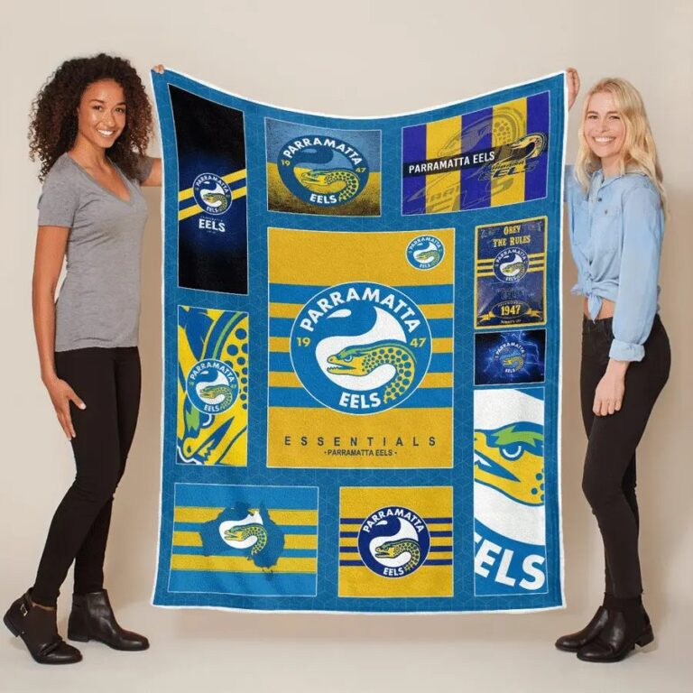 NRL Parramatta Eels Fleece Blanket V1