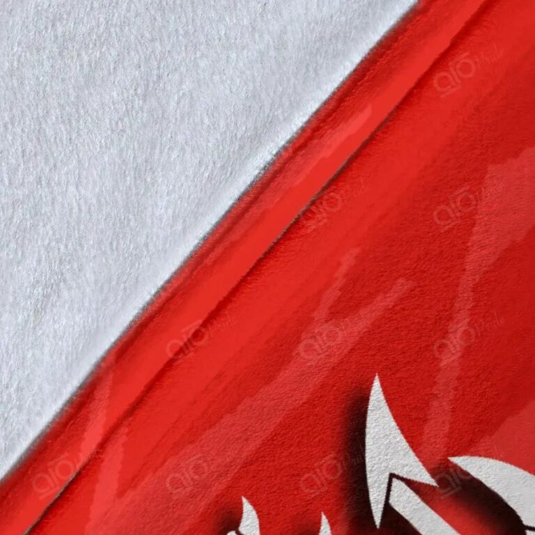 NRL St George Illawarra Dragons . Fleece Blanket V1