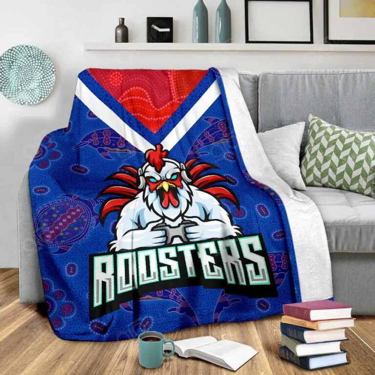 NRL Sydney Roosters Indigenous Fleece Blanket