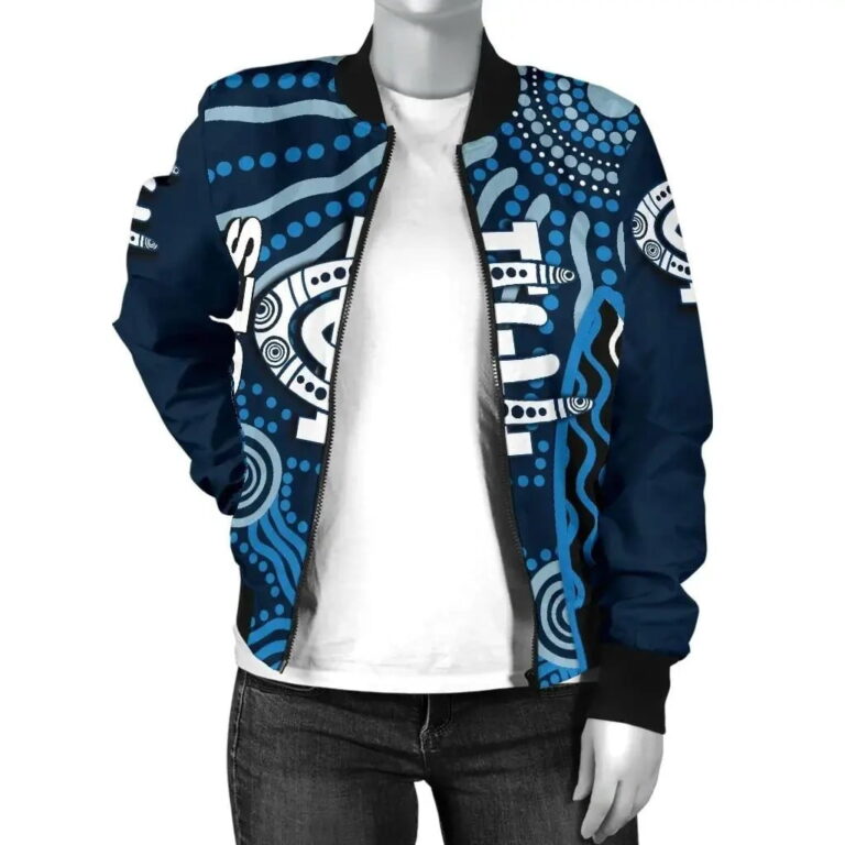 AFL Carlton Blues Aboriginal Bomber Jacket