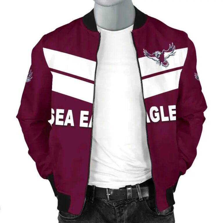 NRL Manly Warringah Sea Eagles Original Bomber Jacket