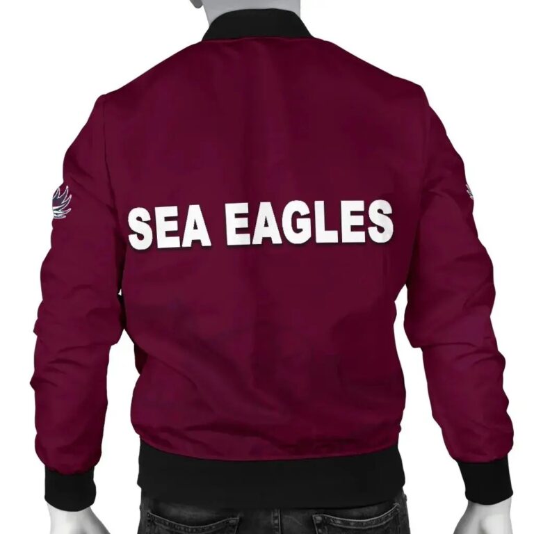 NRL Manly Warringah Sea Eagles Original Bomber Jacket