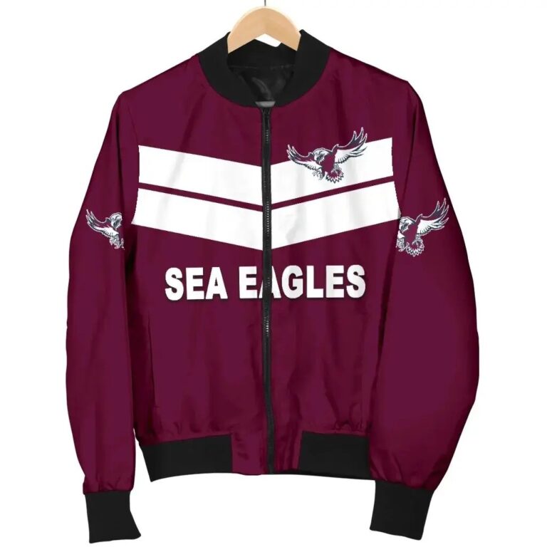 NRL Manly Warringah Sea Eagles Original Bomber Jacket