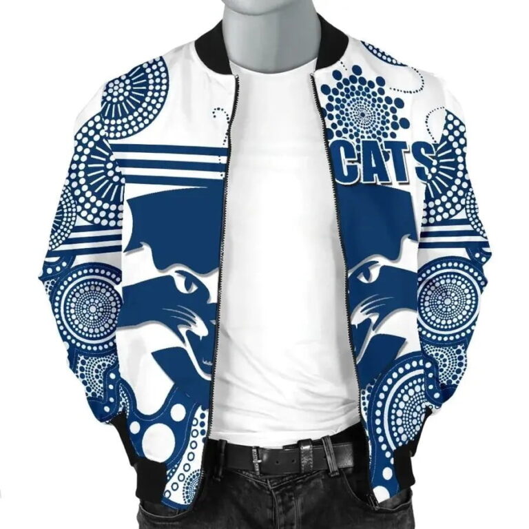 AFL Geelong Cats Indigenous Bomber Jacket