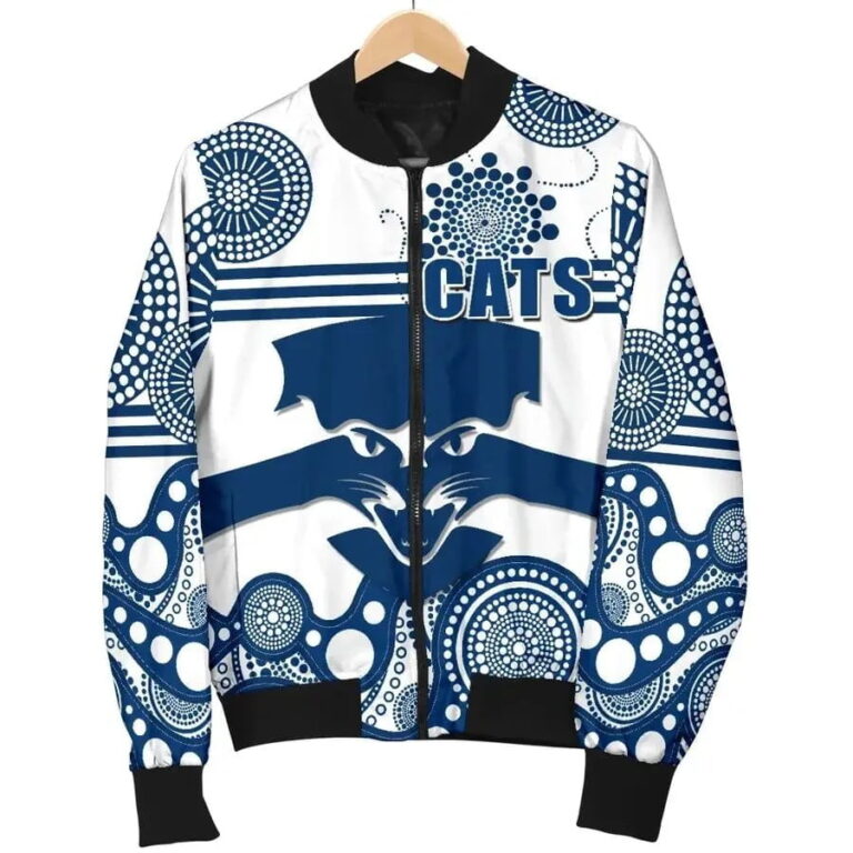 AFL Geelong Cats Indigenous Bomber Jacket