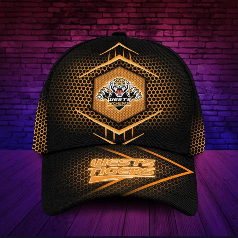 NRL Wests Tigers Newest Orange Design Classic Cap