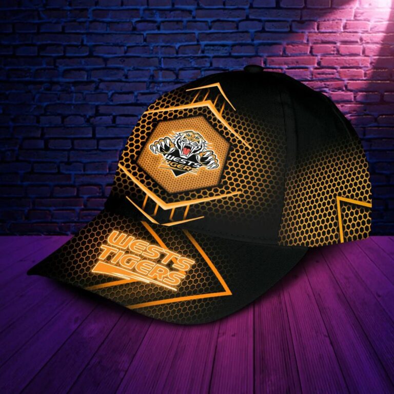 NRL Wests Tigers Newest Orange Design Classic Cap