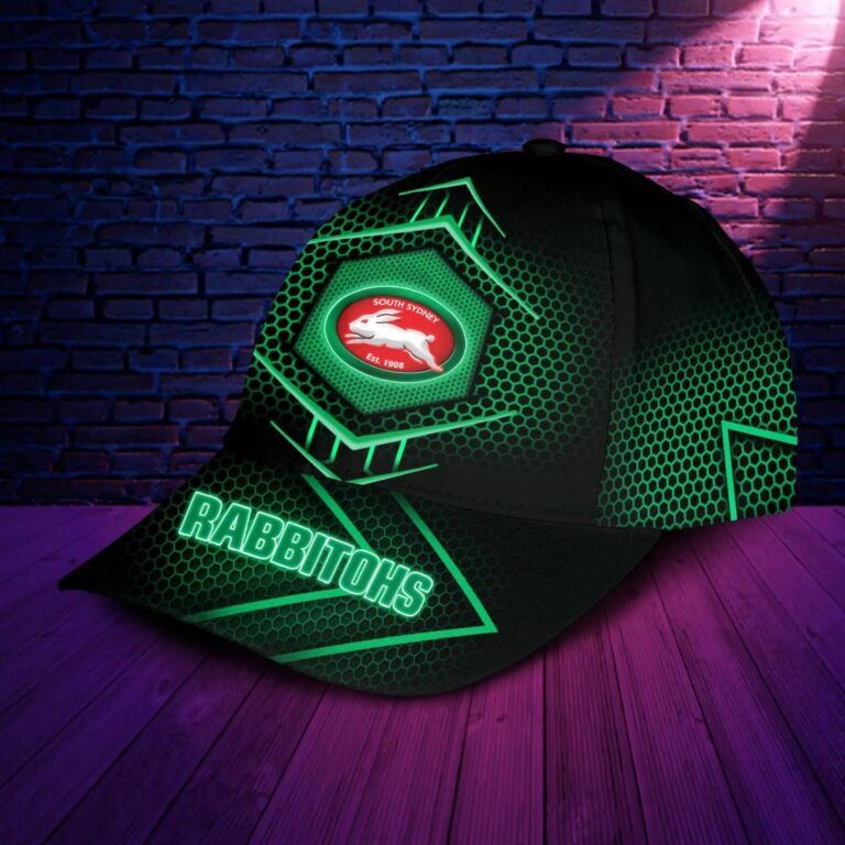 NRL South Sydney Rabbitohs Black Green Version Classic Cap
