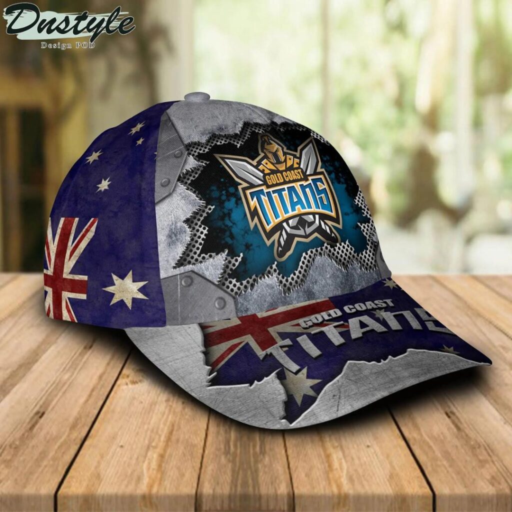 NRL Gold Coast Titans Australian Flag Classic Cap