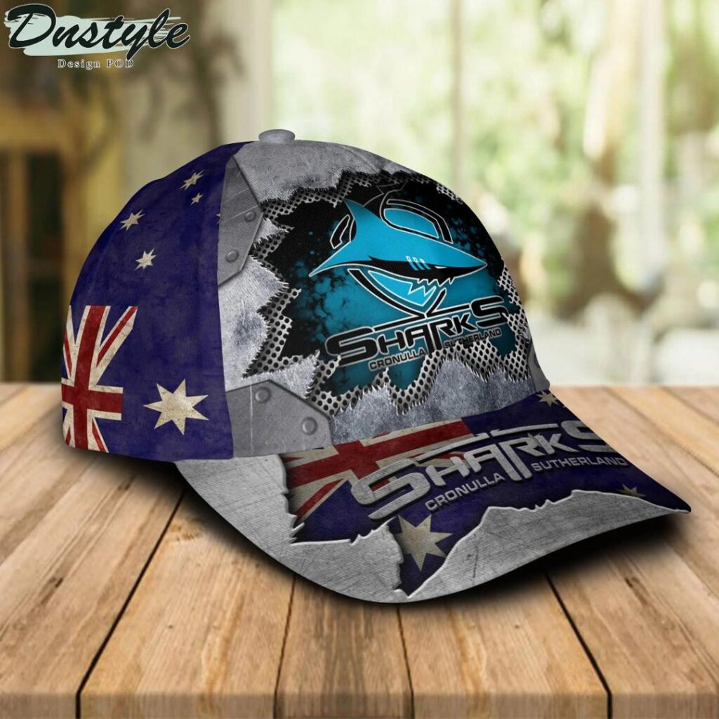 NRL Cronulla-Sutherland Sharks Australian Flag Classic Cap
