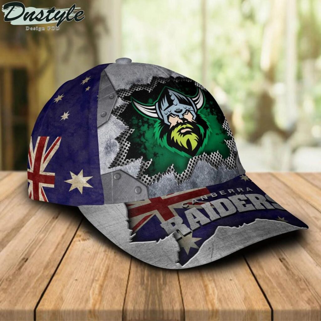 NRL Canberra Raiders Australian Flag Classic Cap