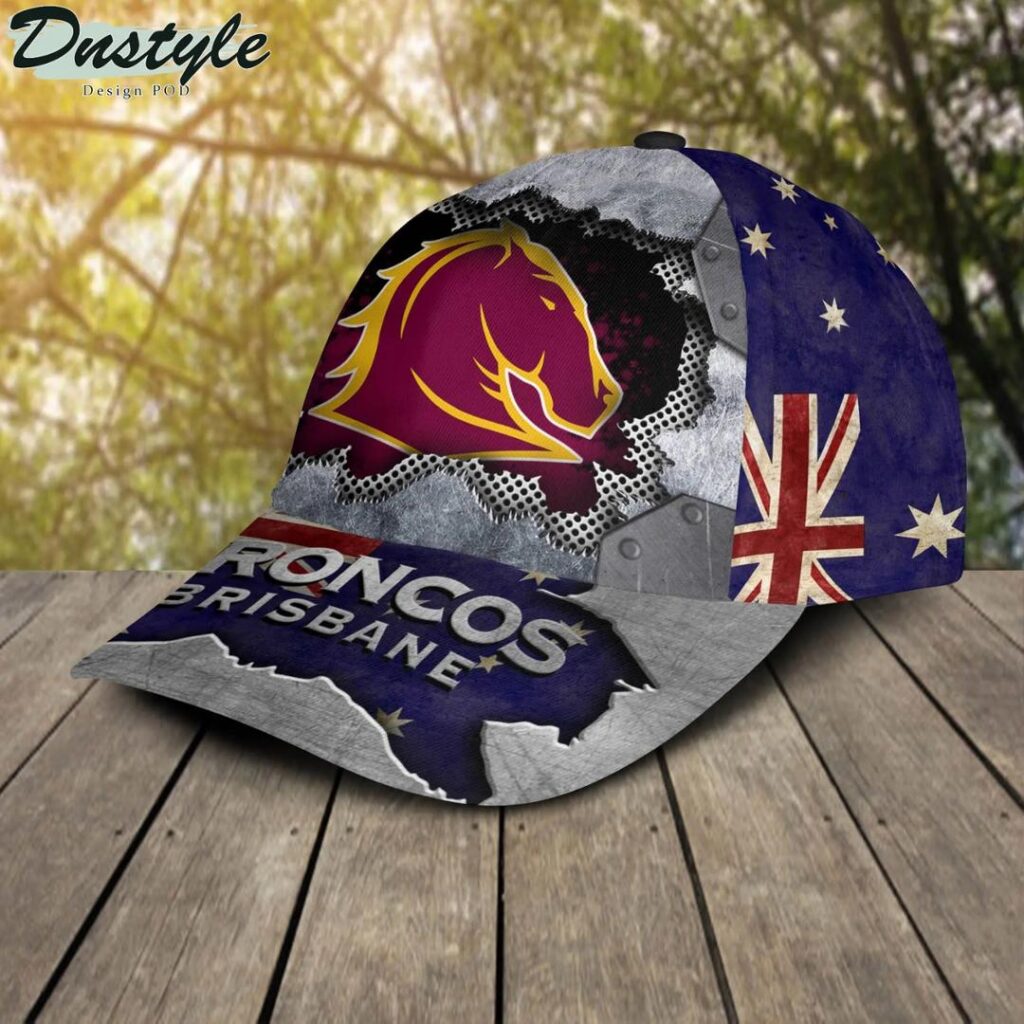 NRL Brisbane Broncos Australian Flag Classic Cap