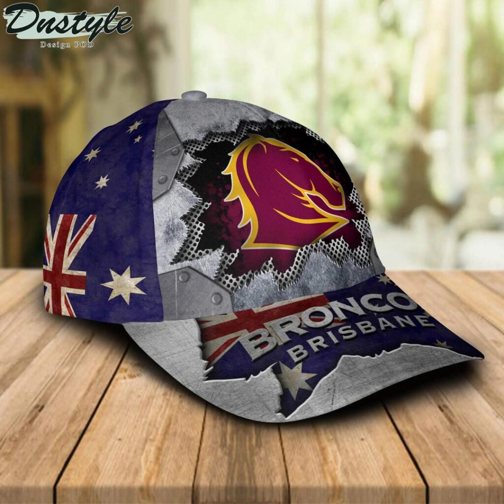 NRL Brisbane Broncos Australian Flag Classic Cap