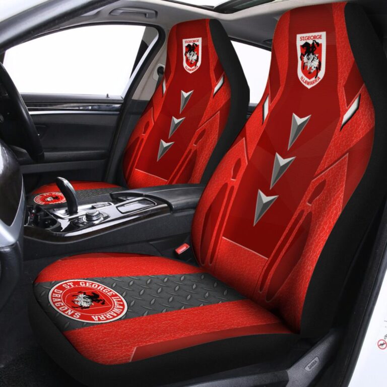 NRL St. George Illawarra Dragons- NRL Car Seat Covers