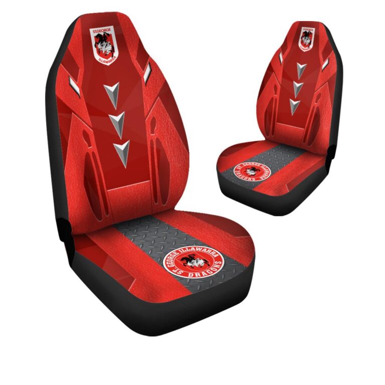 NRL St. George Illawarra Dragons- NRL Car Seat Covers