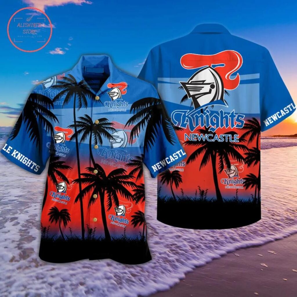 NRL Newcastle Knights Beach Hawaiian Shirt