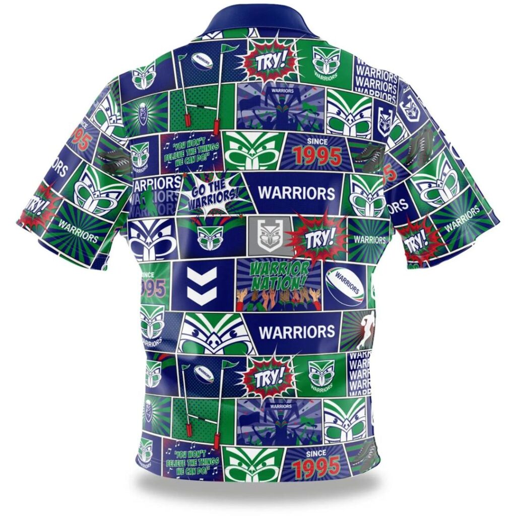 NRL New Zealand Warriors Fanatic Hawaiian Shirt