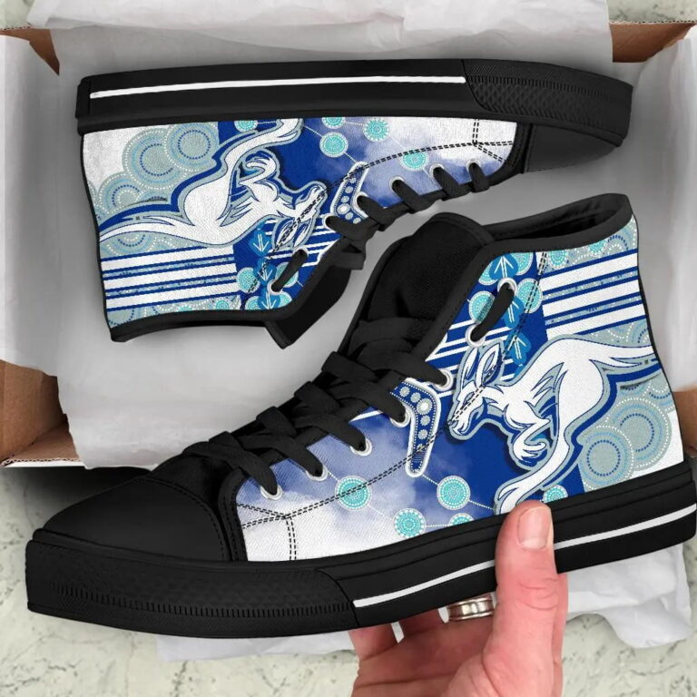 AFL North Melbourne Kangaroos Indigenous High Top Shoes
