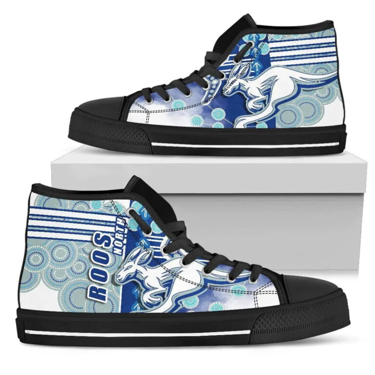 AFL North Melbourne Kangaroos Indigenous High Top Shoes