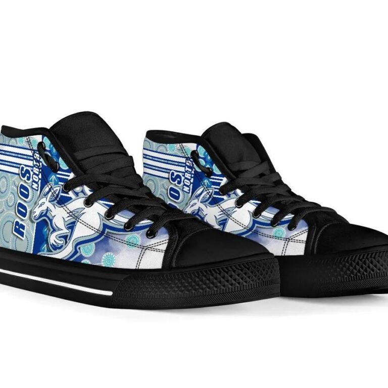 AFL North Melbourne Kangaroos Indigenous High Top Shoes