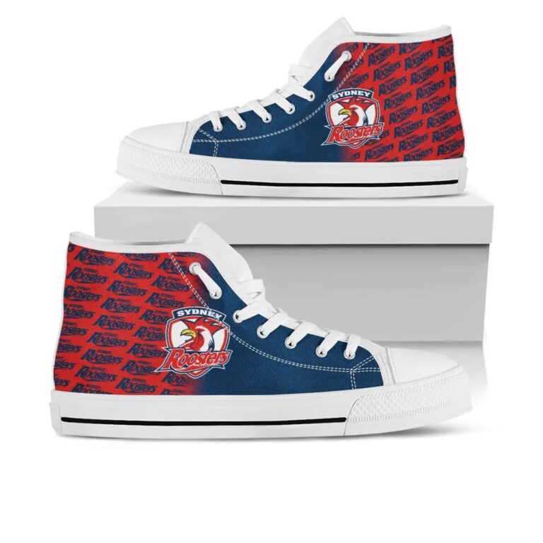 NRL Sydney Roosters High Top Shoes
