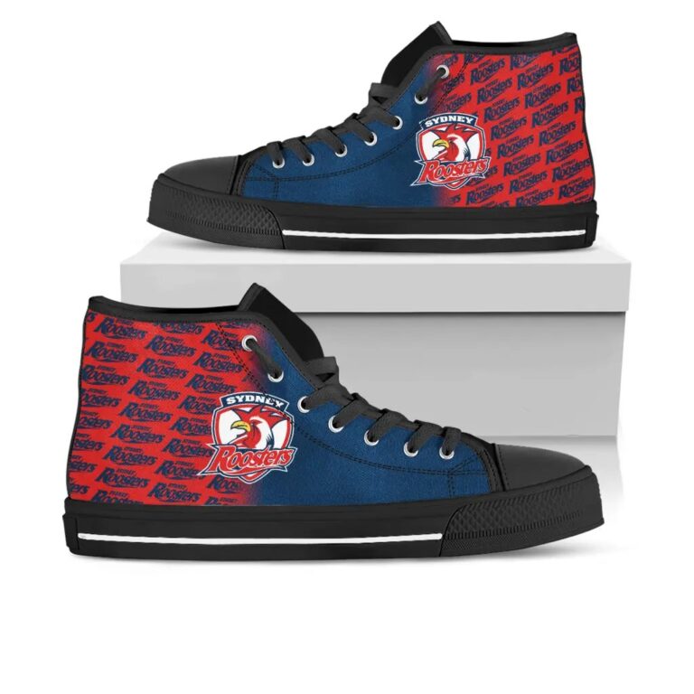 NRL Sydney Roosters High Top Shoes