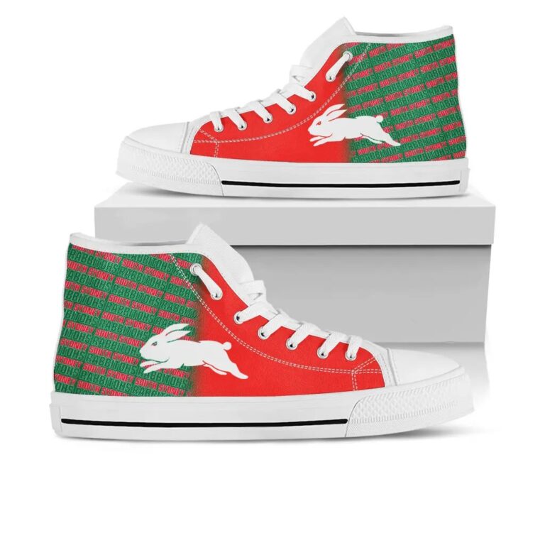 NRL South Sydney Rabbitohs High Top Shoes