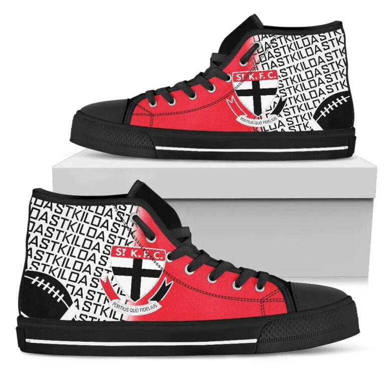AFL St Kilda Saints High Top Shoes