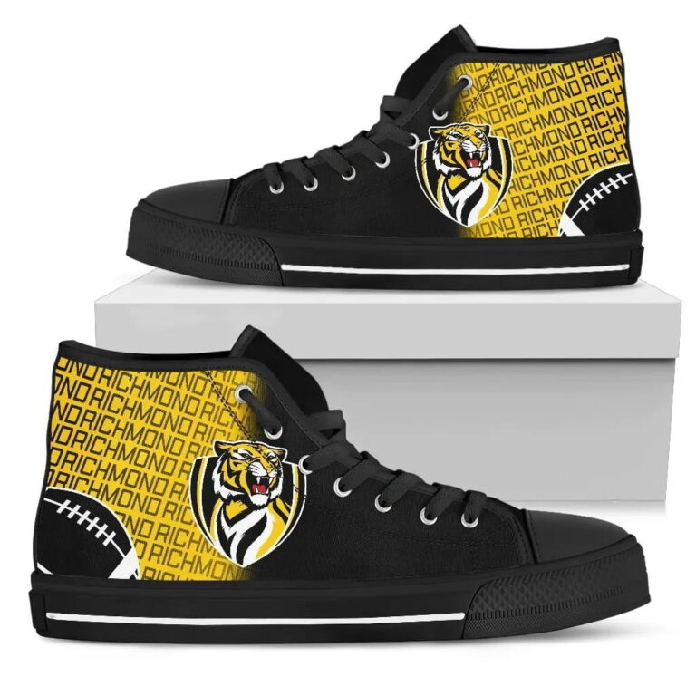 AFL Richmond Tigers High Top Shoes