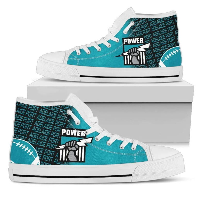 AFL Port Adelaide Power High Top Shoes