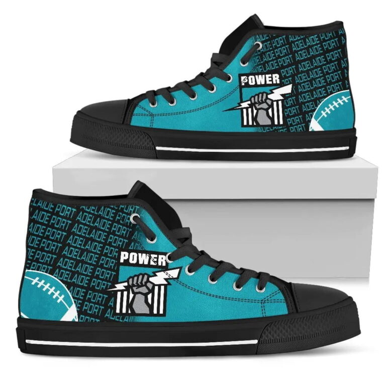 AFL Port Adelaide Power High Top Shoes