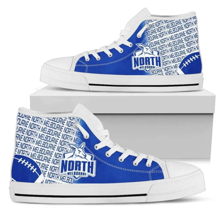 AFL North Melbourne Kangaroos High Top Shoes